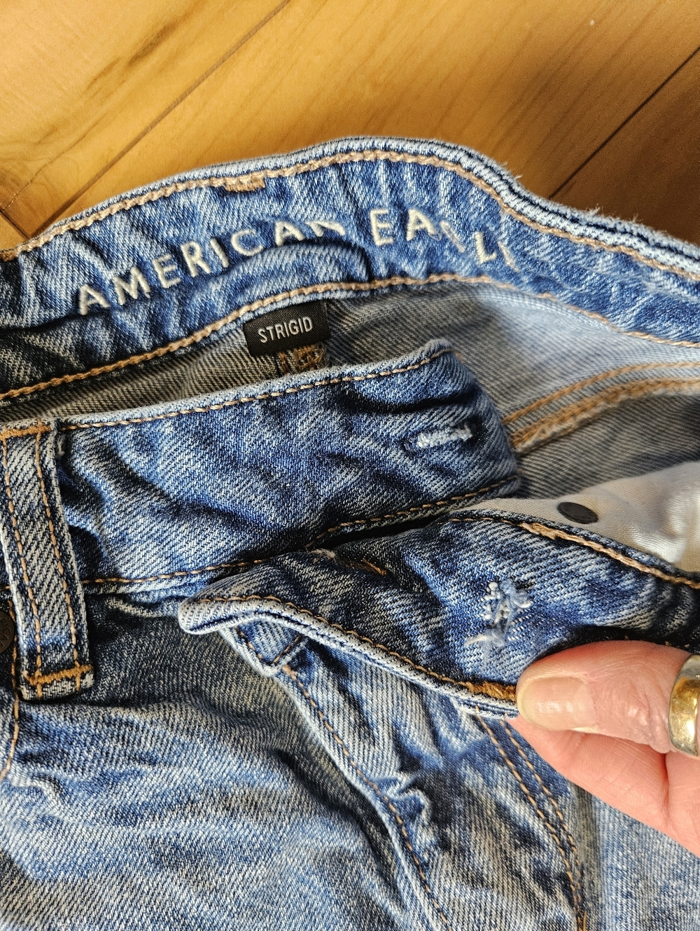 3 Pairs! American EAGLE & AEROPOSTALE SHORTS 0/2 - Picture 9 of 11